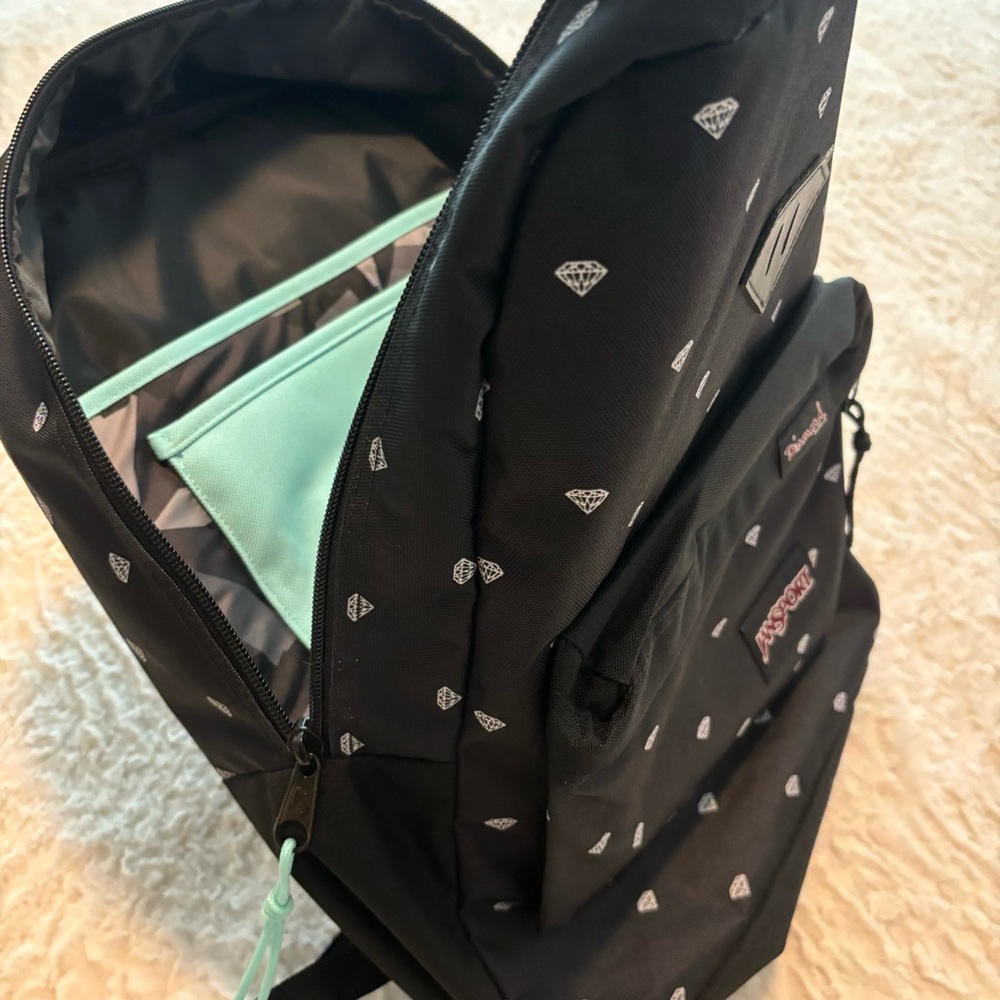 💎 2018 Jan Sport x Diamond Supply Co. Right Pack Backpack NWOT 💎